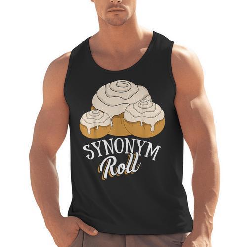 Synonym Roll Teacher And Grammar Geeks Pun For Men Women Kids Men Tank Top - teacherstshirts.com CA