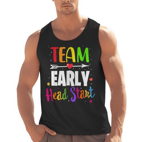 Teacher Early Childhood Education Preschool Head Start Crew Men Tank Top - teacherstshirts.com AU