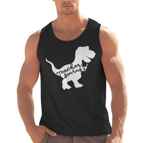 Teacher Saurus T Shirt For Men And Women Men Tank Top - teacherstshirts.com DE