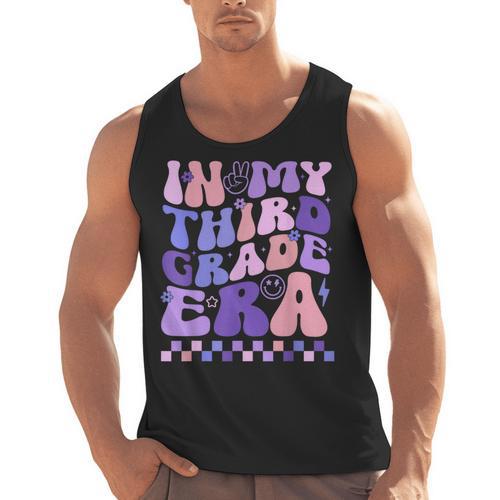 In My Third Grade Era 3rd Grade Teacher Student Boy Girl Men Tank Top - teacherstshirts.com