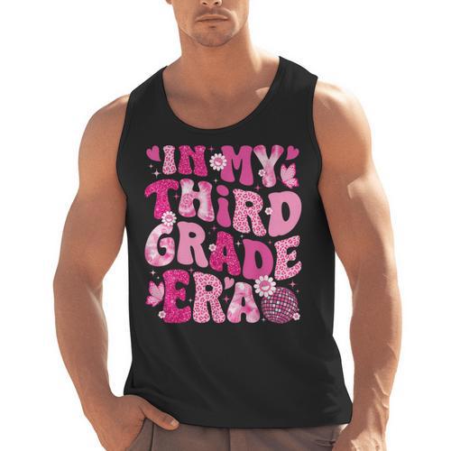 In My Third Grade Era Teachers Women Back To School Girls Men Tank Top - teacherstshirts.com CA