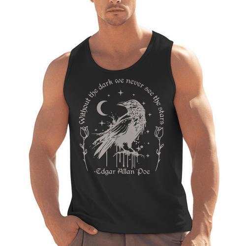Without The Dark We Never See The Stars Teacher Men Tank Top - teacherstshirts.com UK
