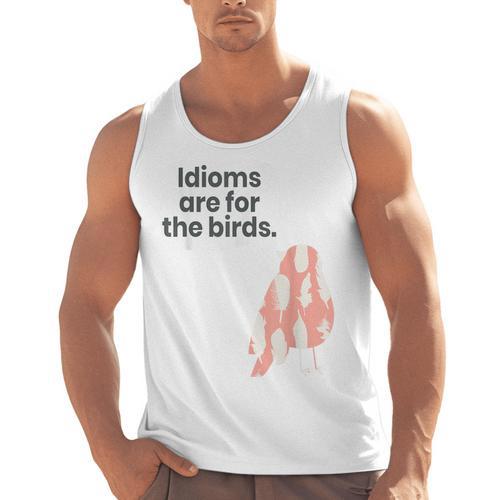 English Teachers Idiom Joke Grammar Police Literature Lovers Men Women Girls Kids Men Tank Top - teacherstshirts.com AU