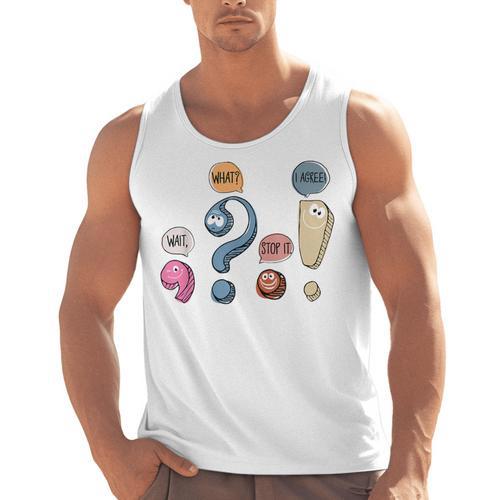 Grammar Teacher Punctuation For English Teacher Men Women Men Tank Top - teacherstshirts.com AU