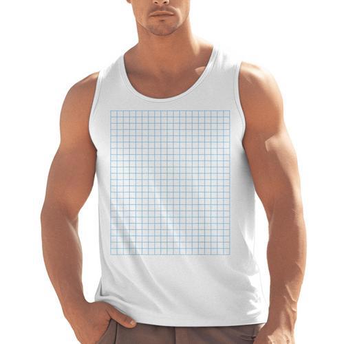 Graph Paper Engineer Architecture Math Teacher Costume Men Tank Top - teacherstshirts.com