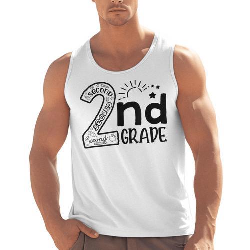 Hello On To 2nd Grade Teachers Boys And Team Secound Grade Men Tank Top - teacherstshirts.com AU