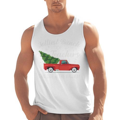 Jolliest Bunch Of Teachers This Side Of The Hallway Men Tank Top - teacherstshirts.com AU