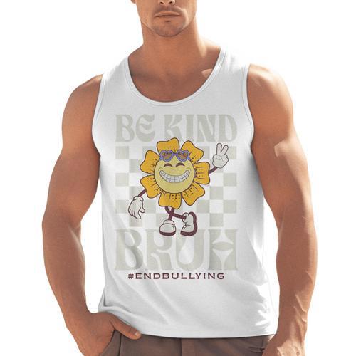Be Kind Unity Day Orange Anti Bullying For Kids Teachers Men Tank Top - teacherstshirts.com CA