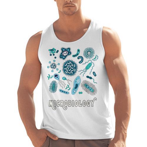 Microbiology Teacher Science Instructor Tee Shirt For Men Women Men Tank Top - teacherstshirts.com