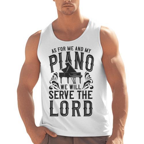 Piano Teacher Pianist Men Tank Top - teacherstshirts.com DE