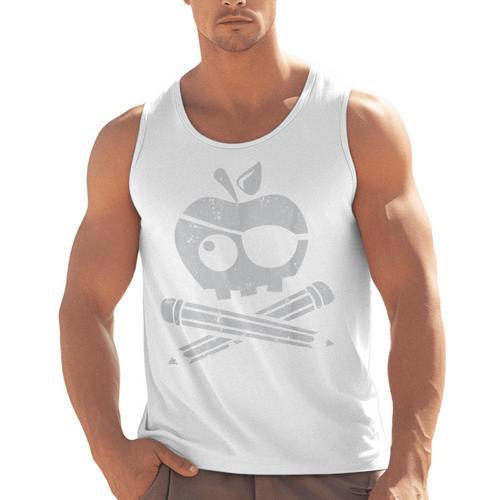 Pirate Teacher Men Tank Top - teacherstshirts.com