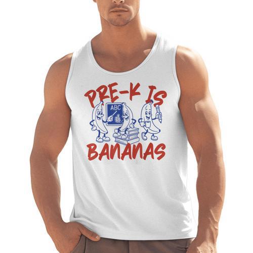Pre-K Is Bananas Teacher Back To School Chaos Coordinator Men Tank Top - teacherstshirts.com AU