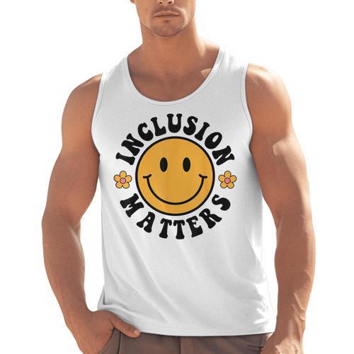 Special Education Teacher Autism Awareness Inclusion Matters Men Tank Top - teacherstshirts.com AU