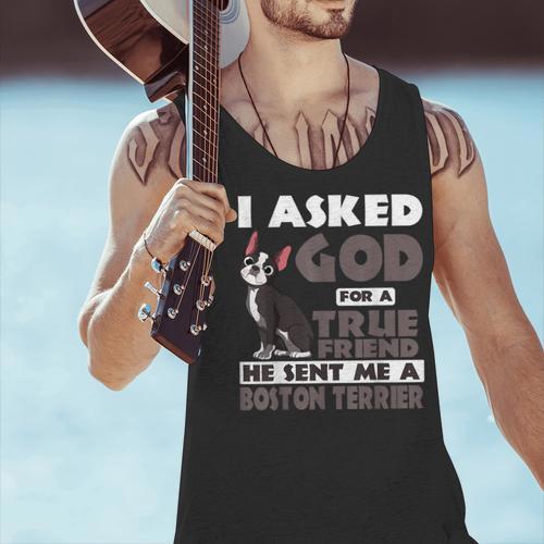 Boston Terrier American Gentleman Non-Sporting Dog Lover Men Tank Top - Bostonterriersmerch.com
