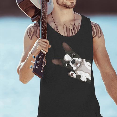 Boston Terrier Bostie Dog Kids Boys Girls Men Tank Top - Bostonterriersmerch.com