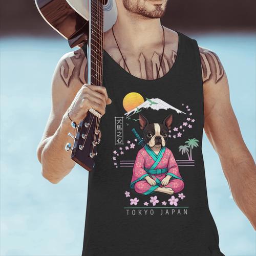 Boston Terrier Boston Bull Terrier Men Tank Top - Bostonterriersmerch.com