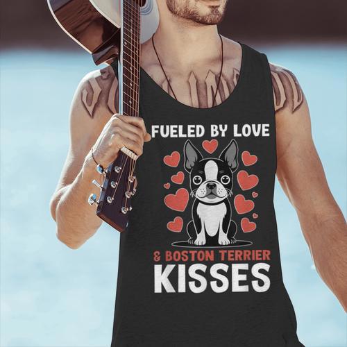 Boston Terrier Dog Men Tank Top - Bostonterriersmerch.com