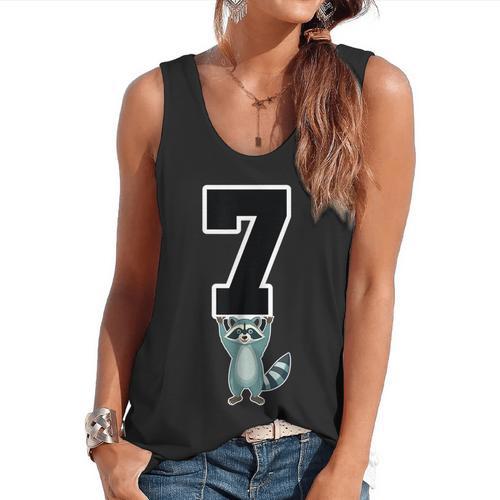 6 7 Matching Teachers Halloween Costume Raccoon Flowy Tank - teacherstshirts.com AU
