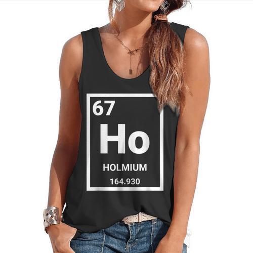 6 7 Meme Science Teacher Chemistry Holmium Flowy Tank - teacherstshirts.com CA