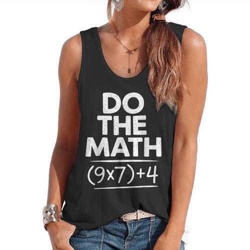 6 7 Six Seven Math Teacher Gen Z Alpha Meme Slang Boys Girls Flowy Tank - teacherstshirts.com CA