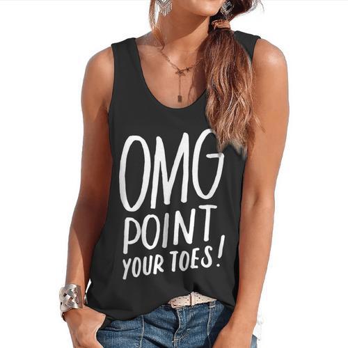 Dancing Great For Dance Teachers Coach T-Shirt Flowy Tank - teacherstshirts.com