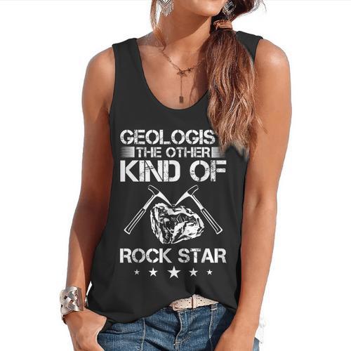 Geology Outfit Geology Teacher Geology Department Geologist Flowy Tank - teacherstshirts.com AU