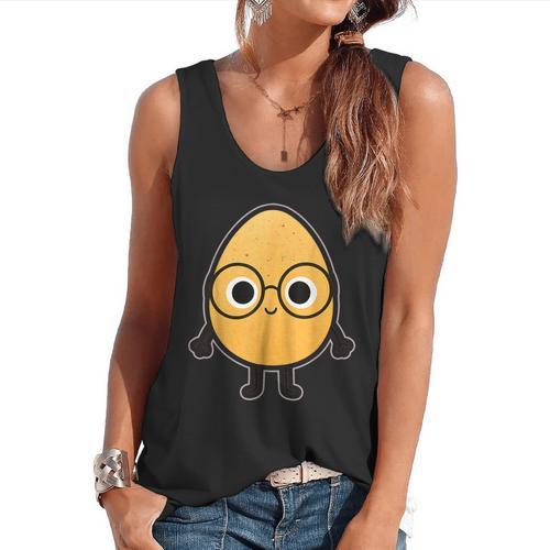 Good Egg Teacher Halloween Costume The Smart Cookie Flowy Tank - teacherstshirts.com AU