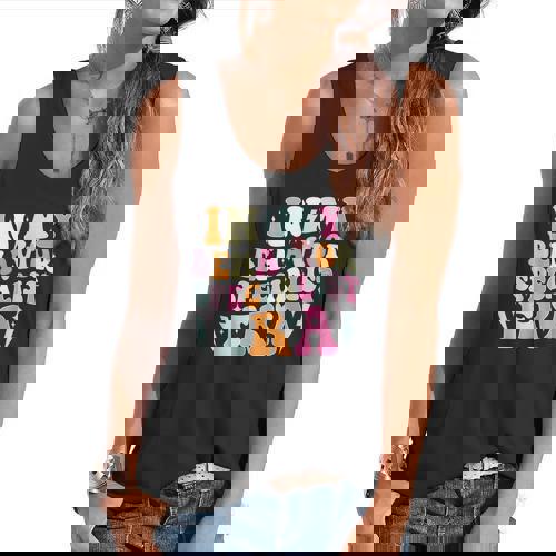 Groovy In My Behavior Specialist Era Behavior Teachers Flowy Tank - teacherstshirts.com