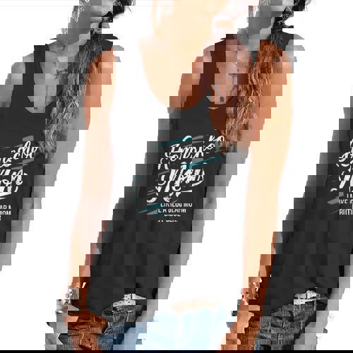 Homeschool Life Homeschool Mom Homeschool Dad Teacher Kids Flowy Tank - teacherstshirts.com