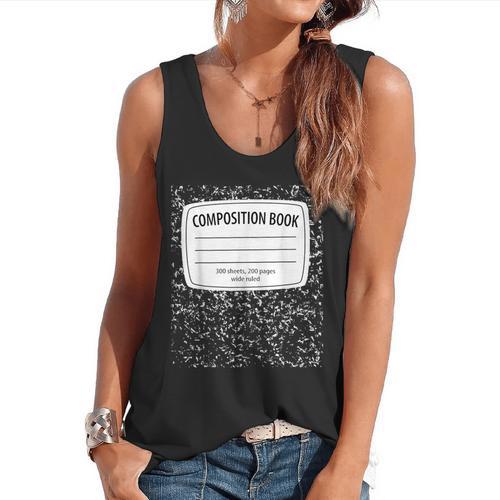 Matching Group Halloween Costume For Teachers Flowy Tank - teacherstshirts.com CA