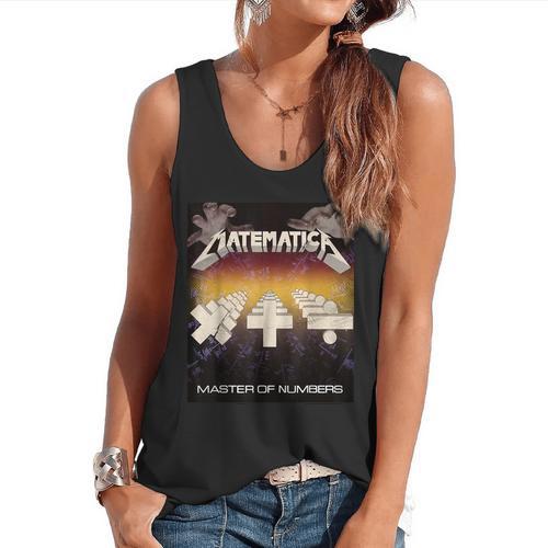 Matematica Master Of Numbers Math Teachers Puppets Parody Flowy Tank - teacherstshirts.com AU