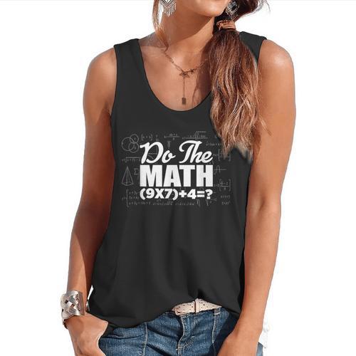 Do The Math 67 Meme Six Seven Men Women Teacher Flowy Tank - teacherstshirts.com