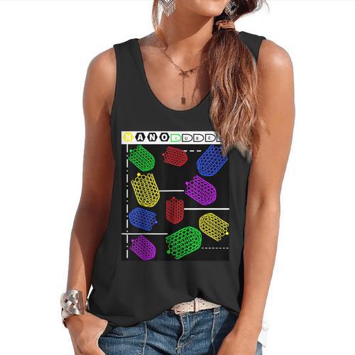 Nerdy Forms Nanotubes Chemistry Teacher Geek Flowy Tank - teacherstshirts.com