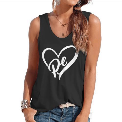 PE Teacher Vintage Retro Physical Education Teacher Flowy Tank - teacherstshirts.com