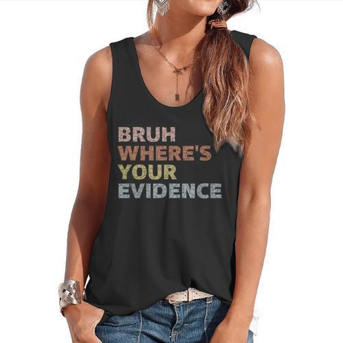 Prove It Cite Your Evidence English Teachers Day Flowy Tank - teacherstshirts.com DE