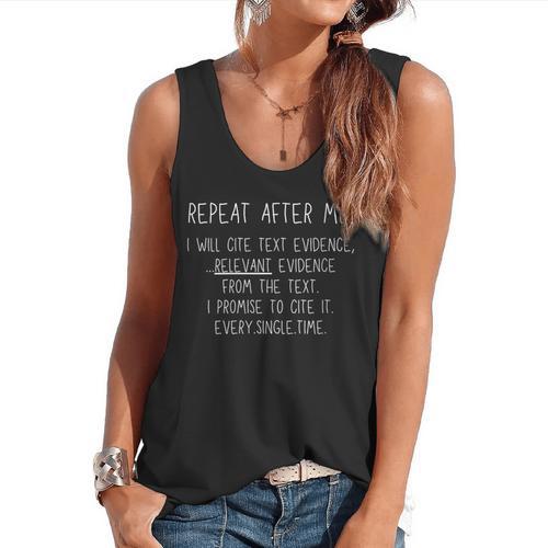 Prove It Cite Text Evidence English Students Teachers Flowy Tank - teacherstshirts.com DE