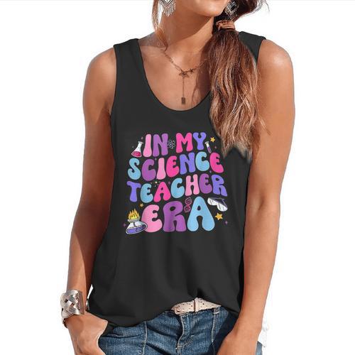 In My Science Teacher Era Teacher Flowy Tank - teacherstshirts.com AU