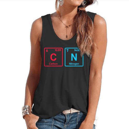 Six Seven Meme 6 7 Science Teacher 6-7 Periodic Table Flowy Tank - teacherstshirts.com UK