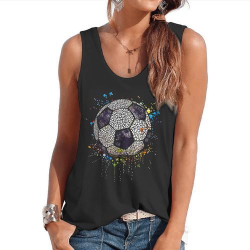 Soccer Dot Day Shirts For Kids Men Women Teacher Flowy Tank - teacherstshirts.com AU