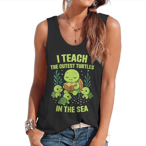 Teachers Day Flowy Tank - teacherstshirts.com AU