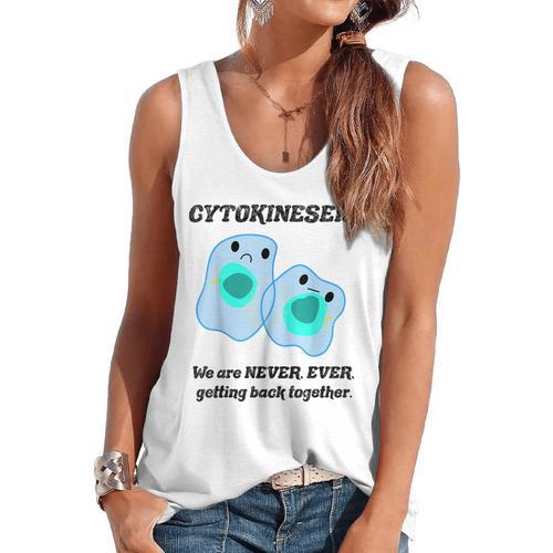 Biology T Shirts Science Biology Teacher Idea Flowy Tank - teacherstshirts.com