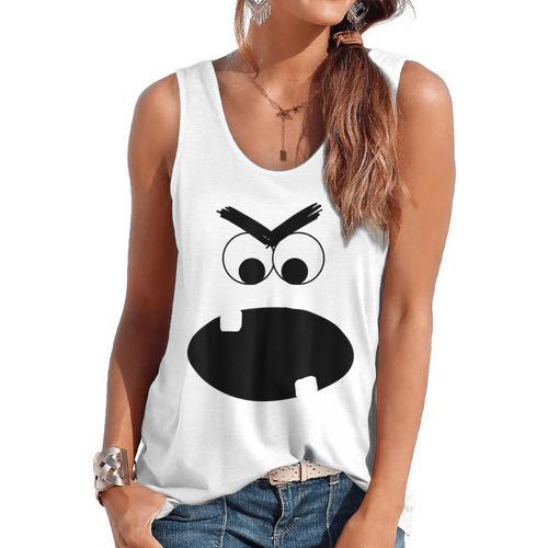 Carrot Teacher Matching Halloween Costume Flowy Tank - teacherstshirts.com DE