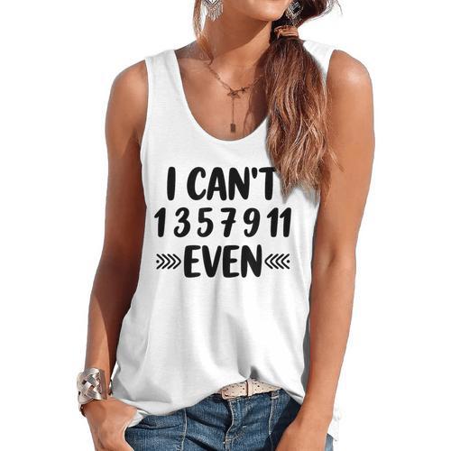 Math Teacher Can't Even Appreciation Science Day Flowy Tank - teacherstshirts.com