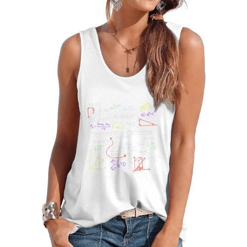 What Part Of Don't You Understand Math Teacher Premium Tri-Blend Flowy Tank - teacherstshirts.com