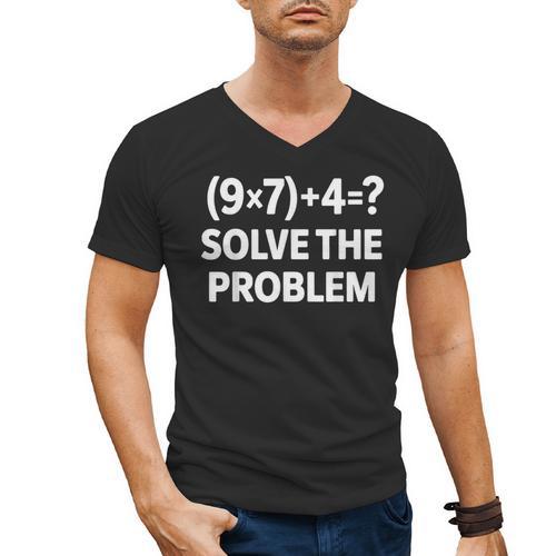 67 Meme PEMDAS Elementary Math Teacher Men's V-Neck T-Shirt - teacherstshirts.com UK