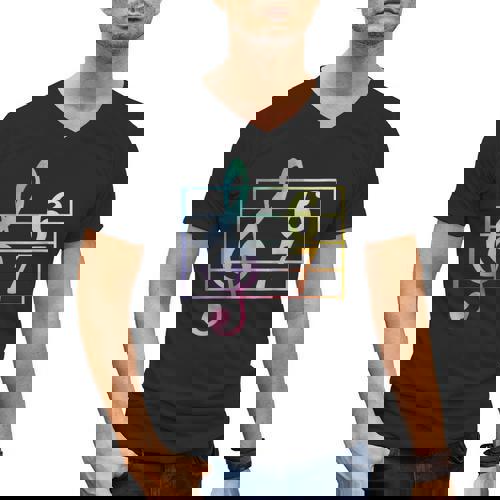 67 Music Meme Slang Six Seven Music Teacher Musician Men&#x27;s V-Neck T-Shirt - teacherstshirts.com