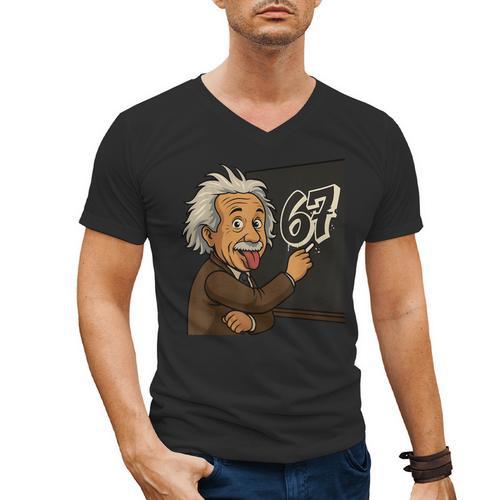 67 Teacher Humor For Students Men's V-Neck T-Shirt - teacherstshirts.com