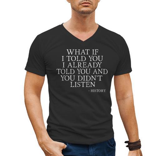 Back To School History Lover History Teacher Student Men's V-Neck T-Shirt - teacherstshirts.com AU