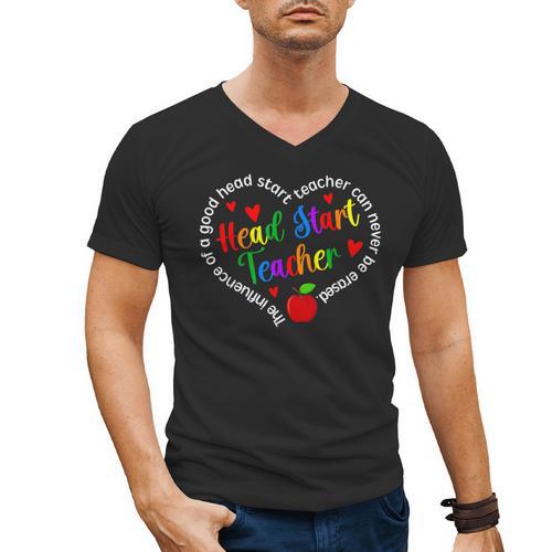 Best Head Start Teacher Early Head Start Teachers Men's V-Neck T-Shirt - teacherstshirts.com AU
