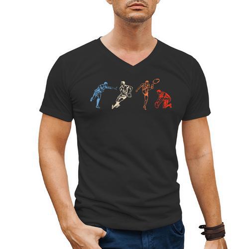 Halloween Teacher Shirts Fall Pumpkin Fall Book Shirt Men's V-Neck T-Shirt - teacherstshirts.com DE